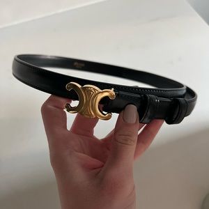 Celine triomphe belt small 70